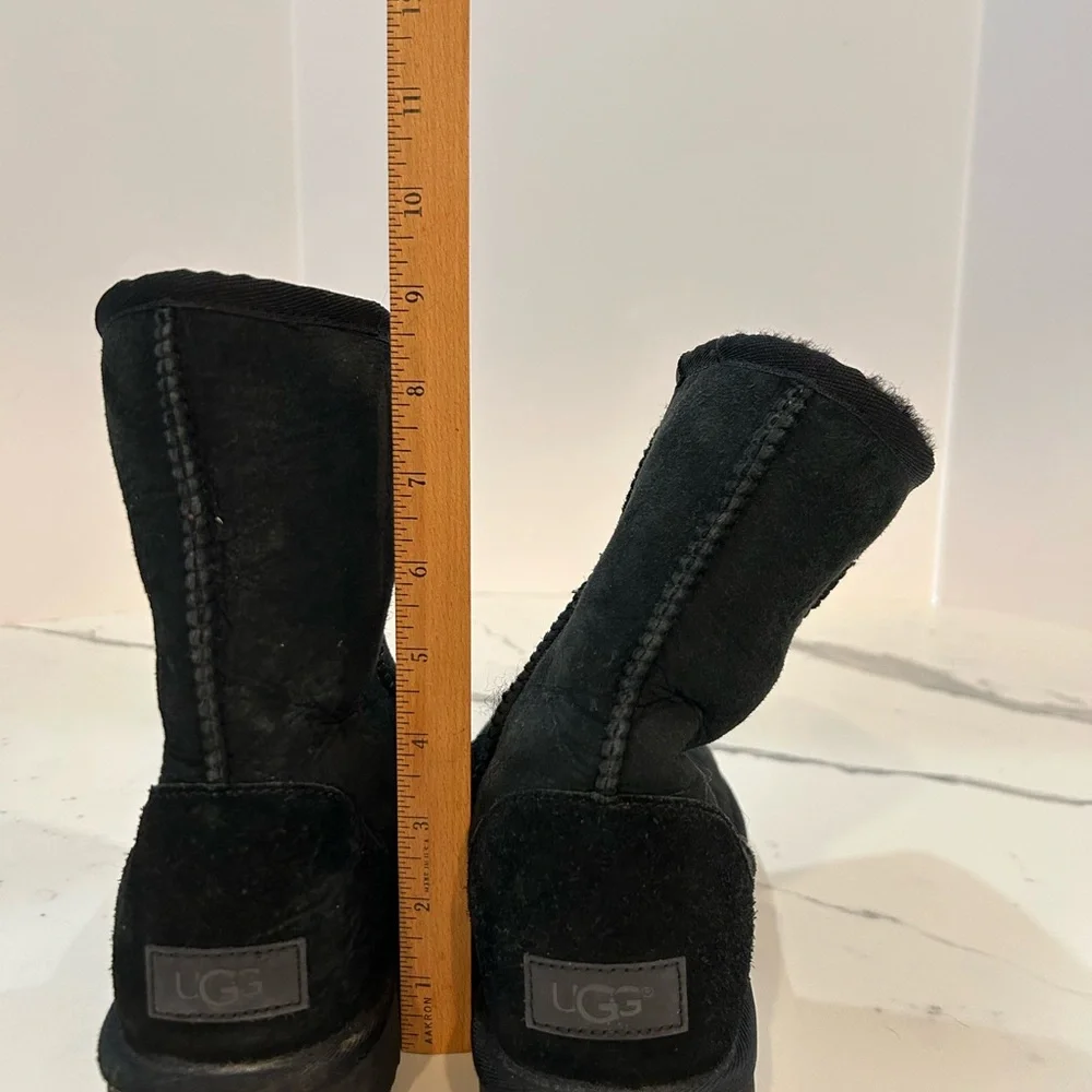 UGG Black Short Winter Boots